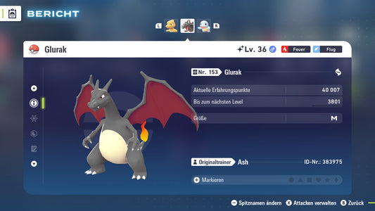 #006 Glurak PVE ZA