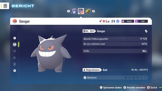 #094 Gengar PVE ZA
