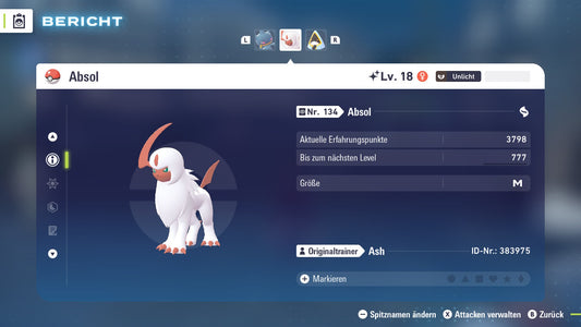 #359 Absol PVE ZA