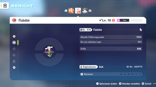 #669 Flabébé-Rotblütler PVE ZA