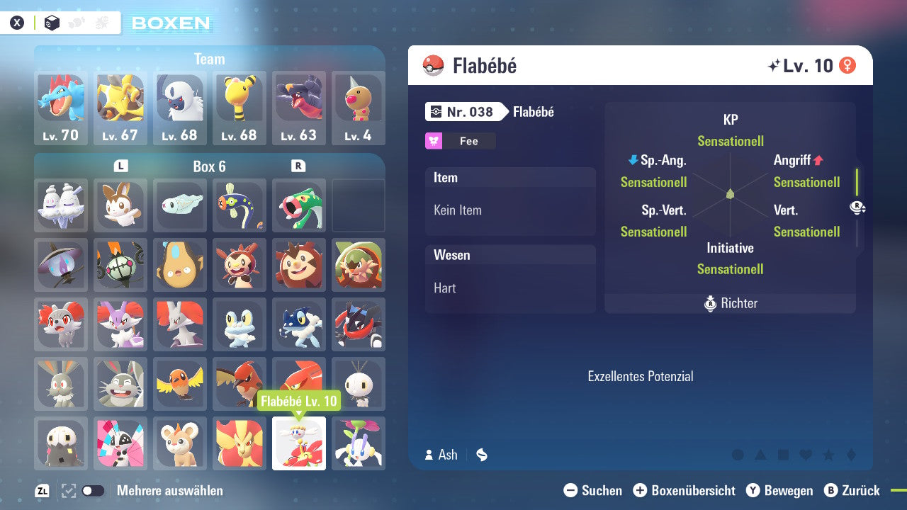 #669 Flabébé-Rotblütler PVE ZA