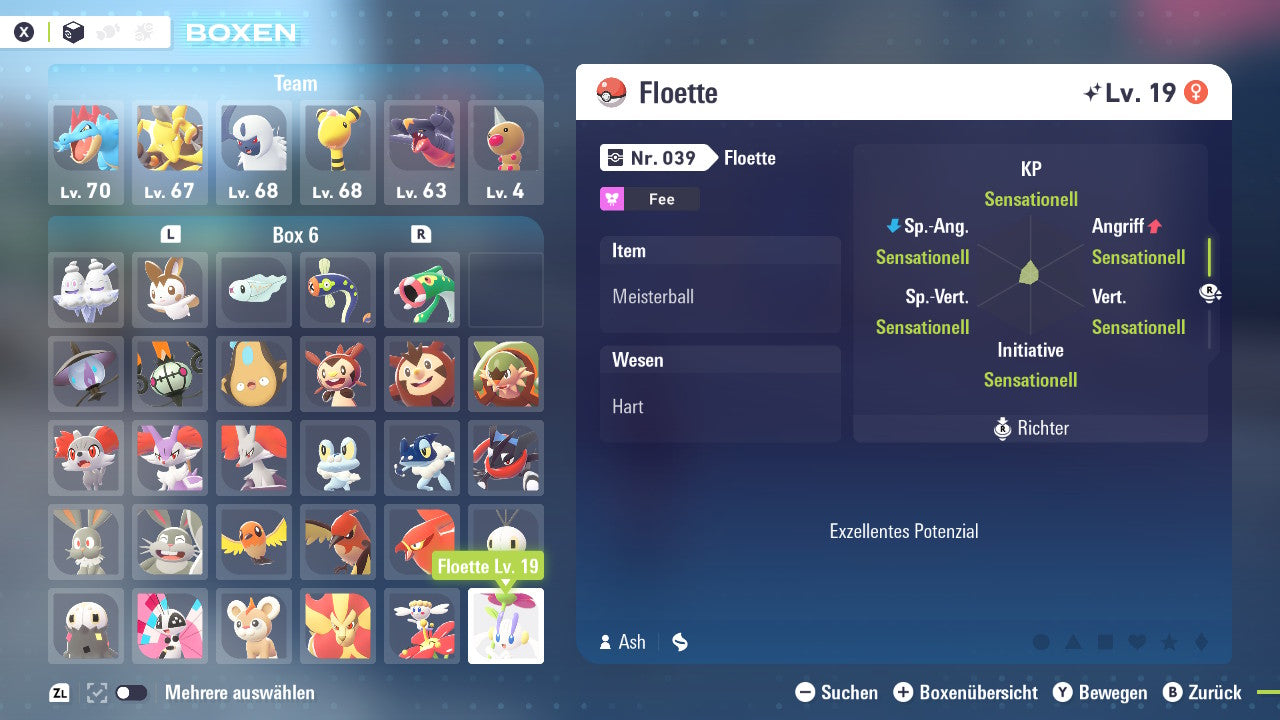 #670 Floette-Rotblütler PVE ZA