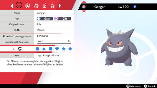 #094 Gengar Gigadynamax SnS