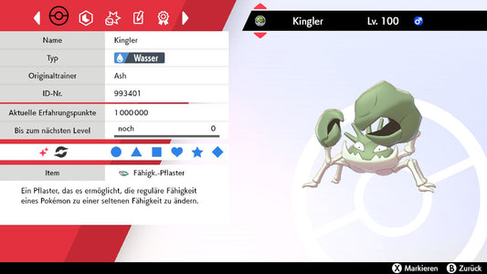 #099 Kingler Gigadynamax SnS