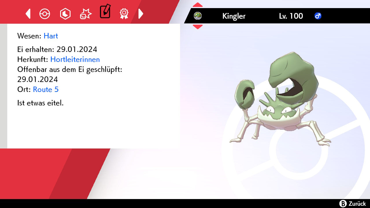 #099 Kingler Gigadynamax SnS