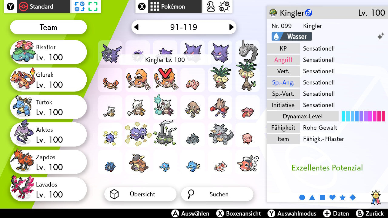 #099 Kingler Gigadynamax SnS