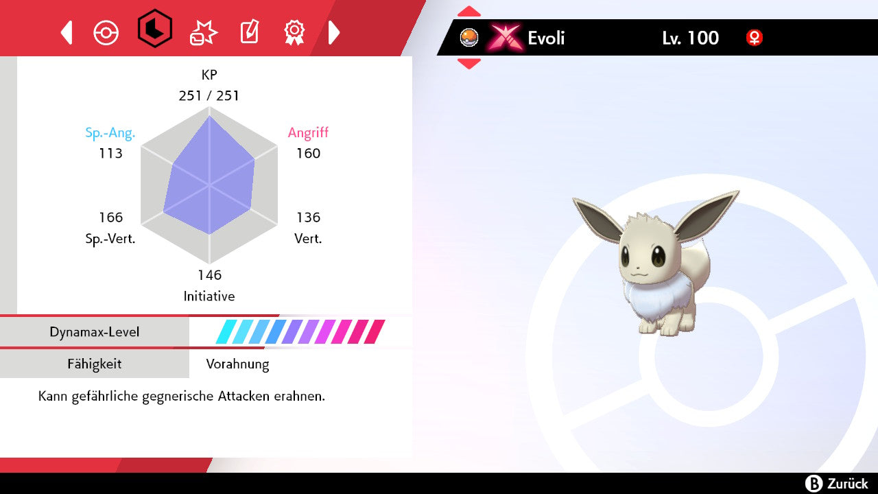 #133 Evoli Gigadynamax SnS