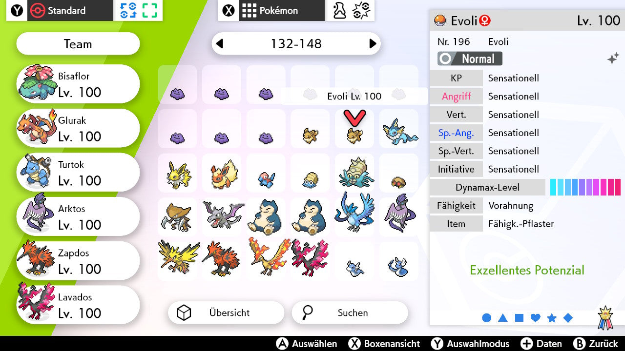 #133 Evoli Gigadynamax SnS