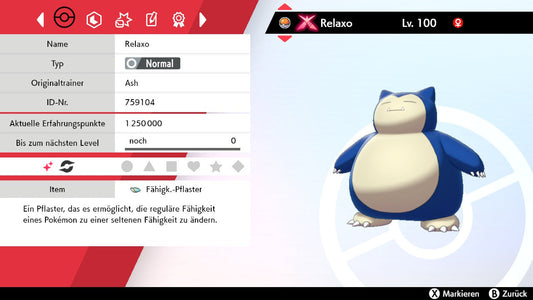 #143 Relaxo Gigadynamax SnS