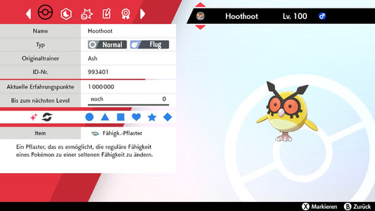 #163 Hoothoot SnS