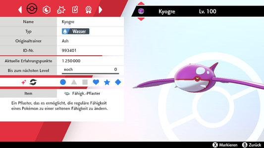 #382 Kyogre SnS