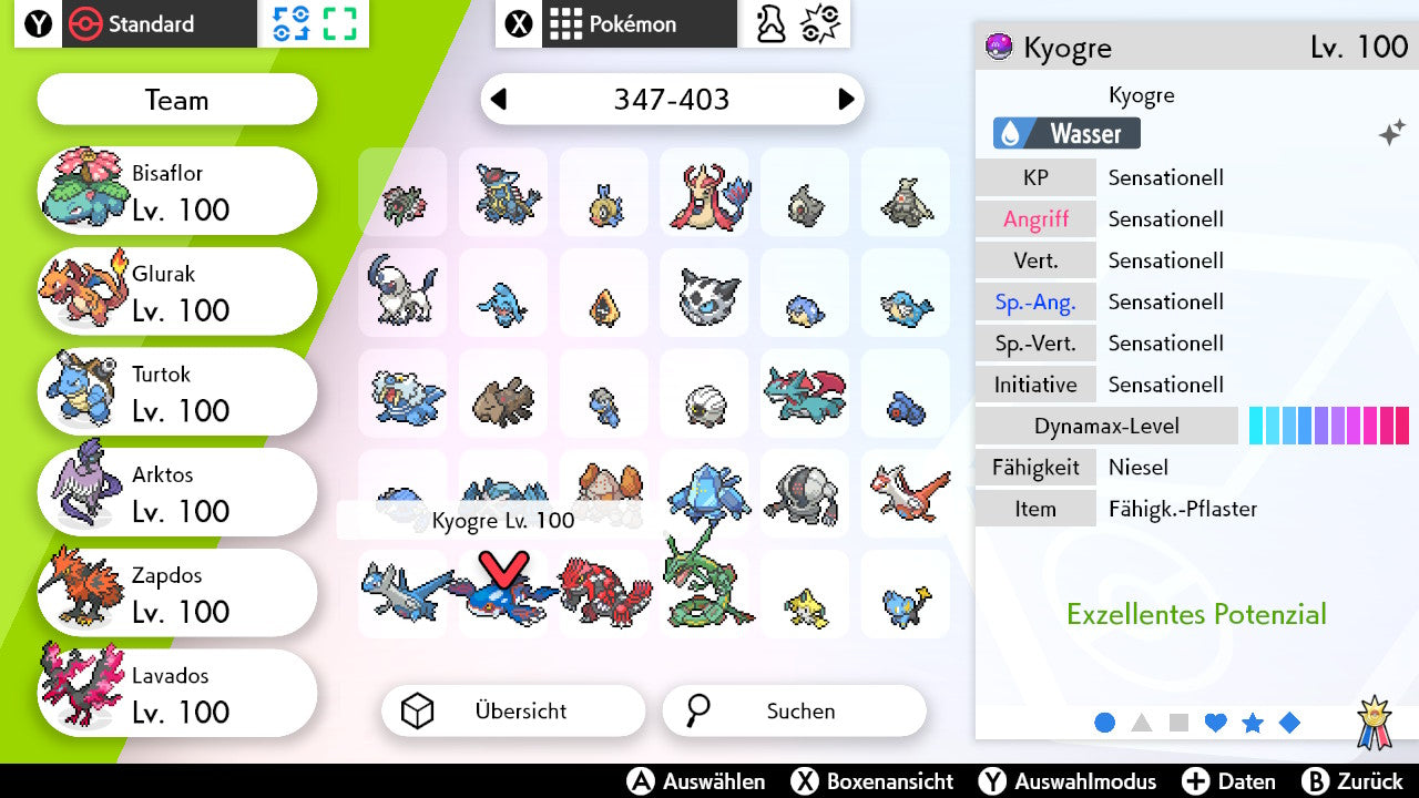 #382 Kyogre SnS