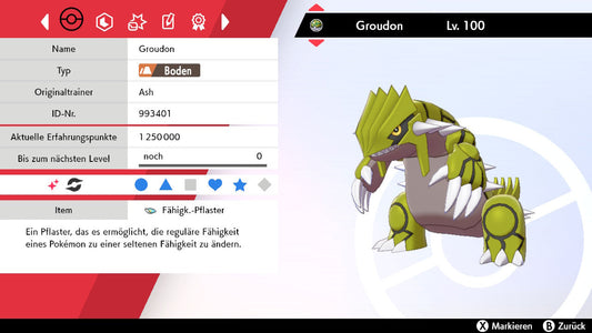 #383 Groudon SnS