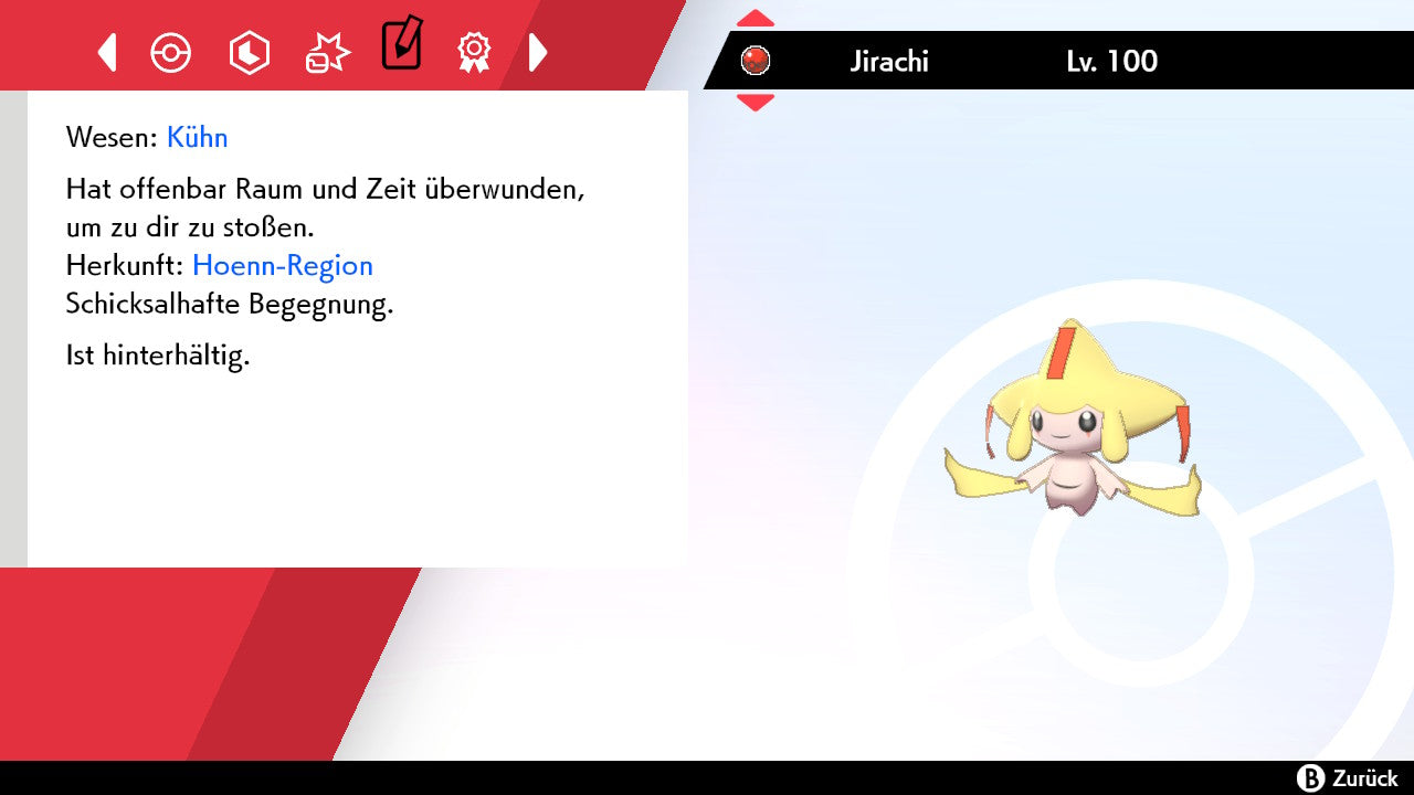 #385 Jirachi SnS