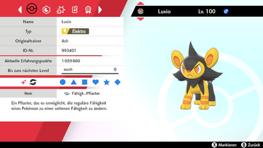 #404 Luxio SnS