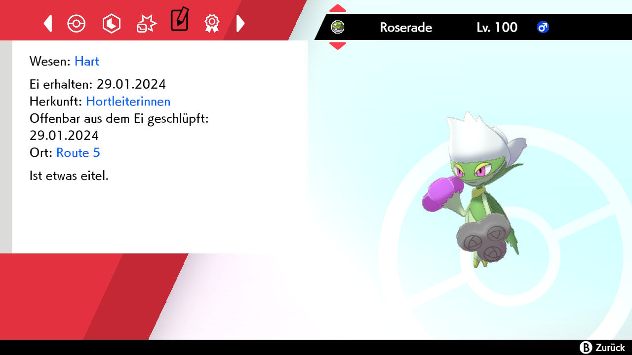 #407 Roserade SnS