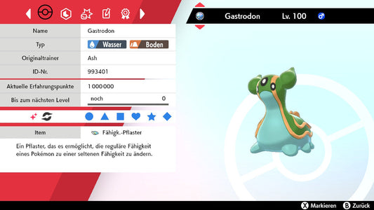 #423 Gastrodon Mer de l'Est SnS