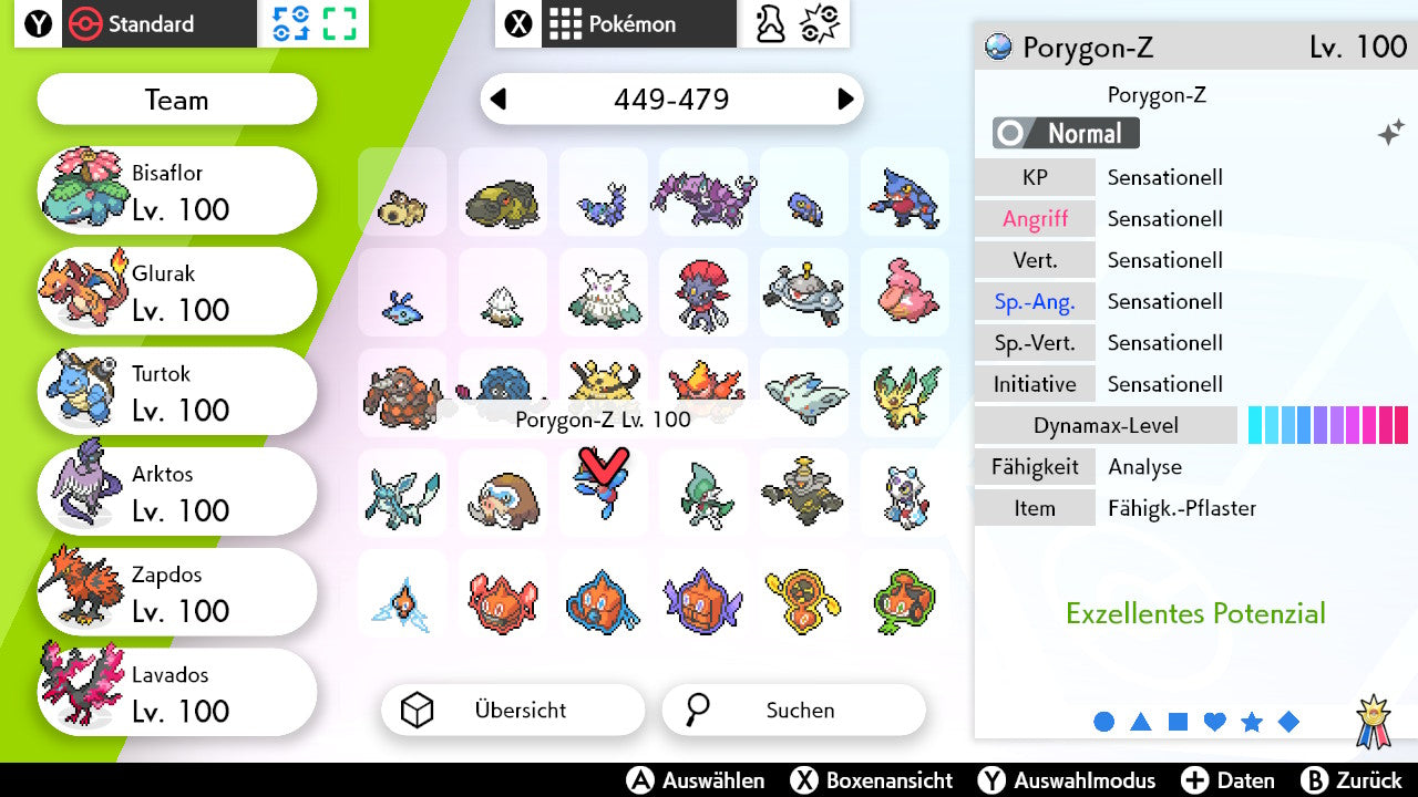 #474 Porygon-Z SnS