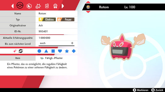 #479 Rotom Chaleur SnS