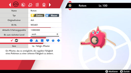#479 Rotom Lavage SnS