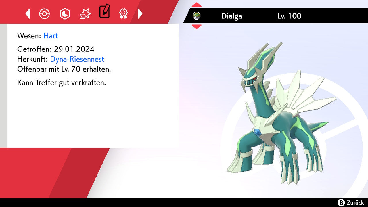 #483 Dialga SnS