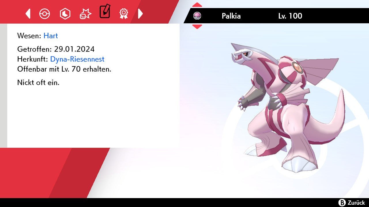 #484 Palkia SnS