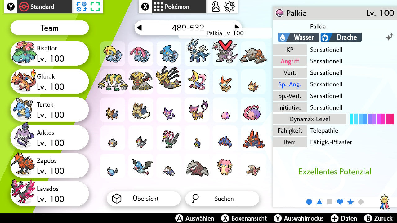 #484 Palkia SnS