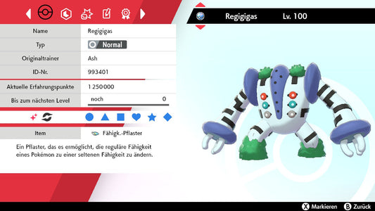 #486 Regigigas SnS