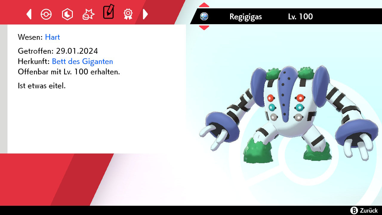 #486 Regigigas SnS