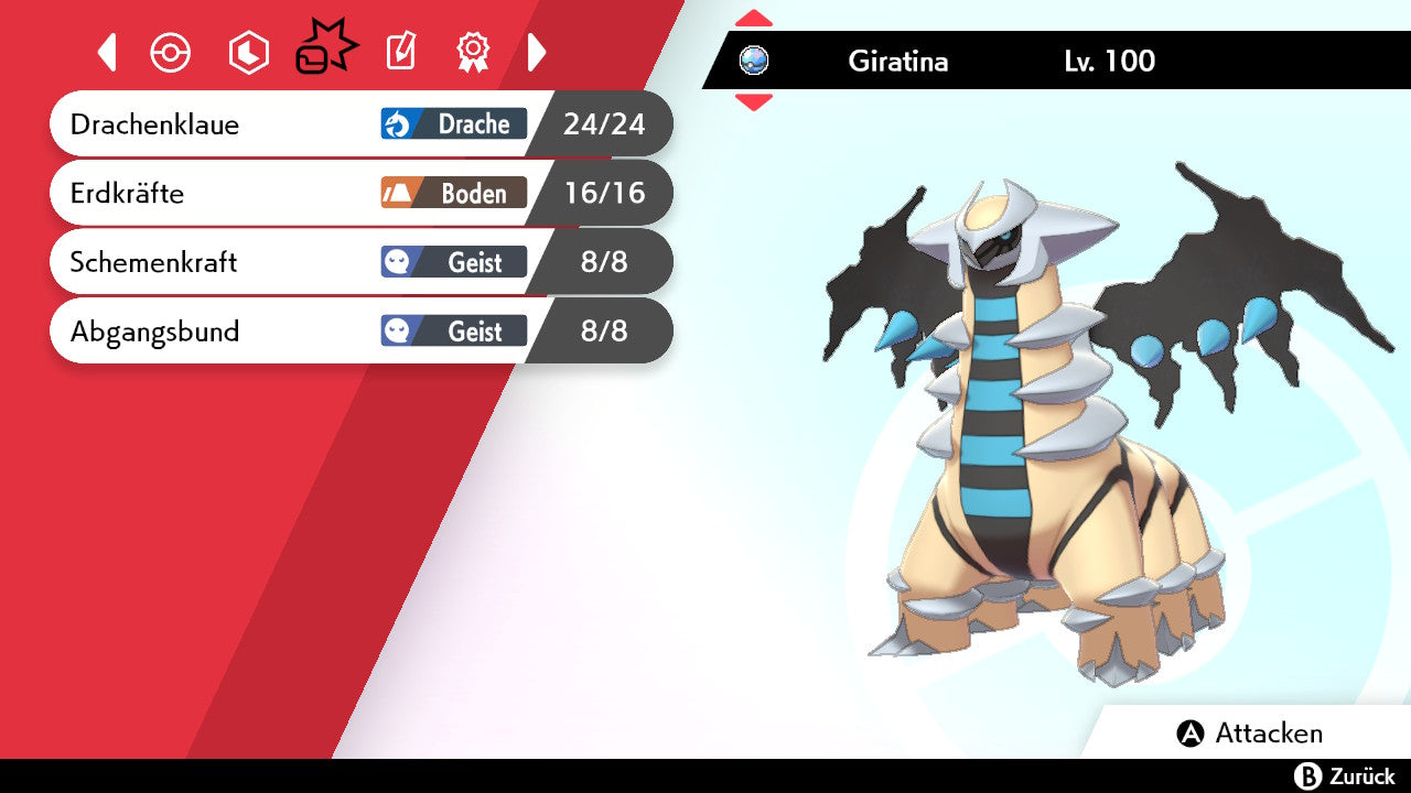 #487 Giratina Wandelform SnS