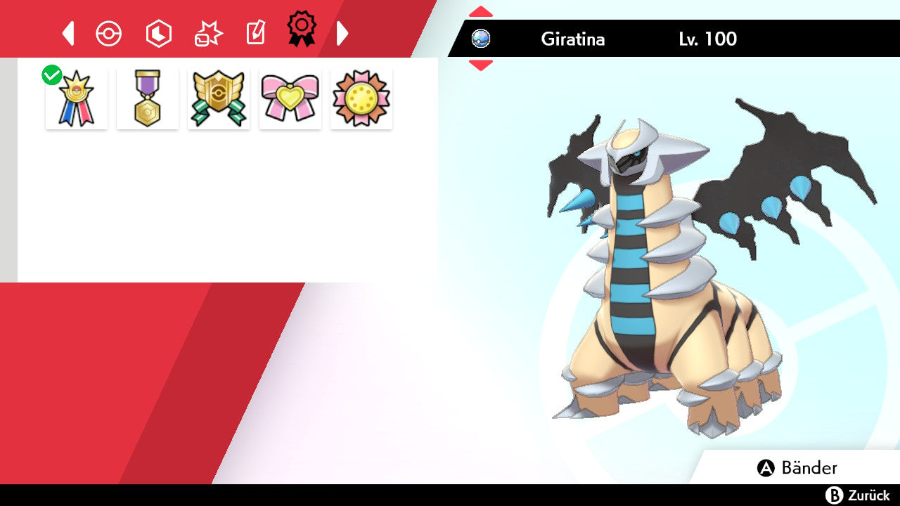 #487 Giratina Wandelform SnS