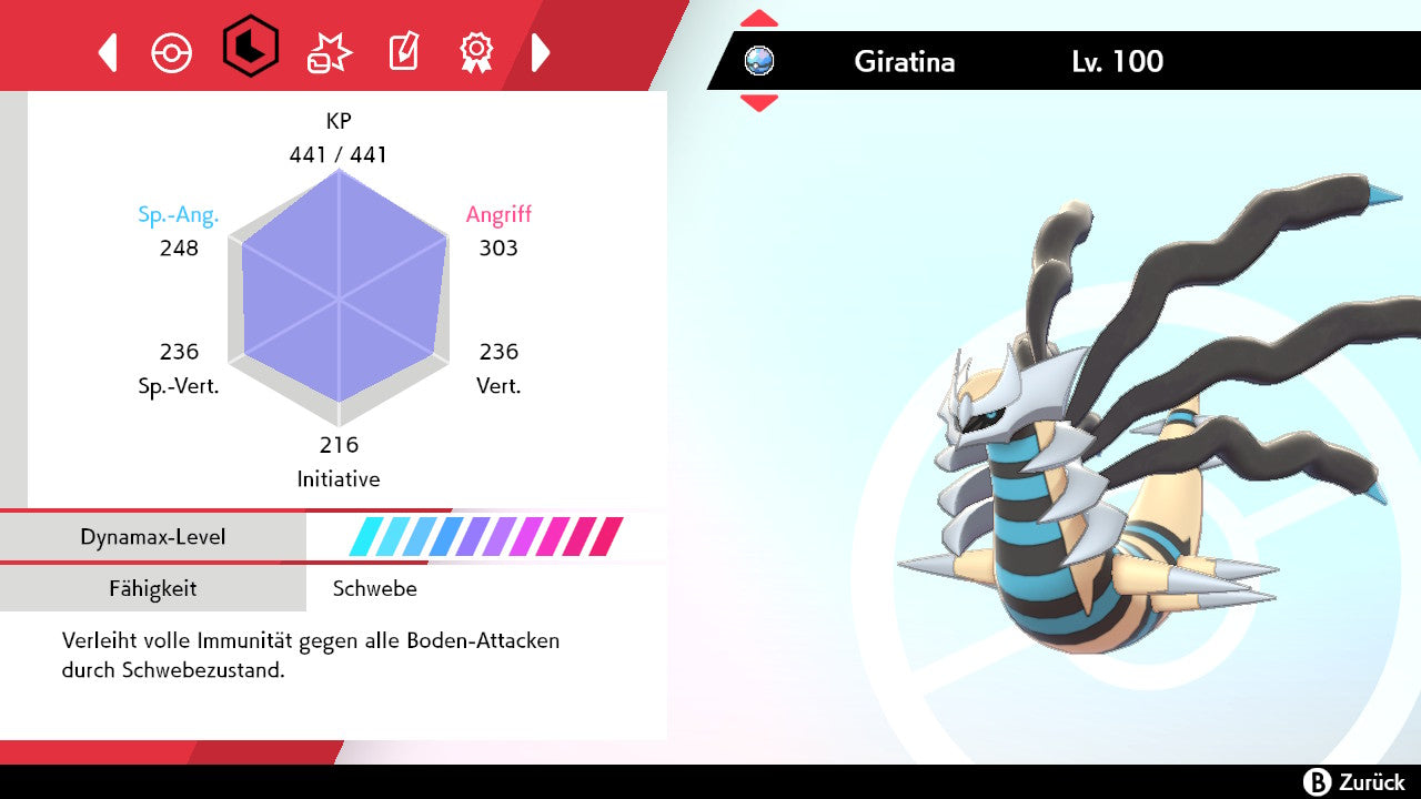 #487 Giratina Urform SnS