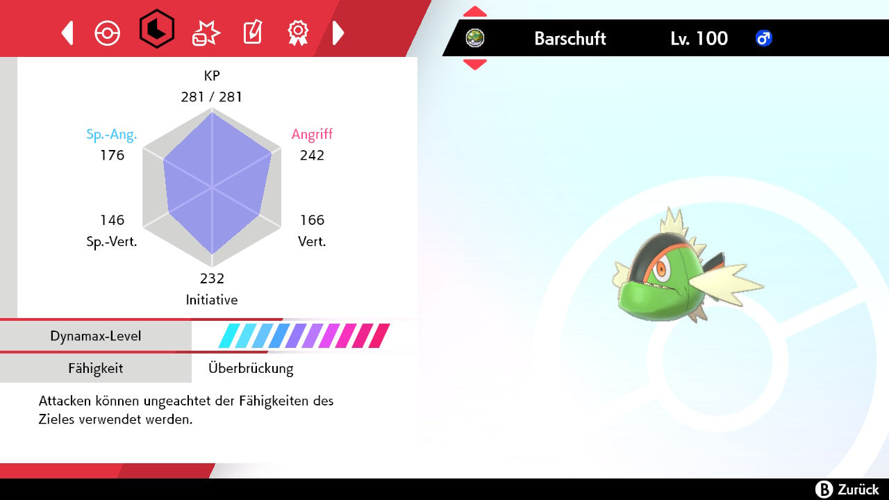 #550 Barschuft Rotlinige Form SnS