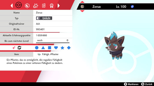 #570 Zorua SnS