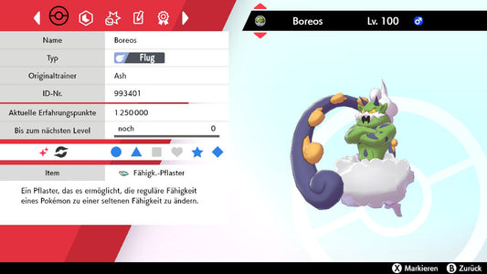 #641 Forme d'incarnation de Boreo SnS