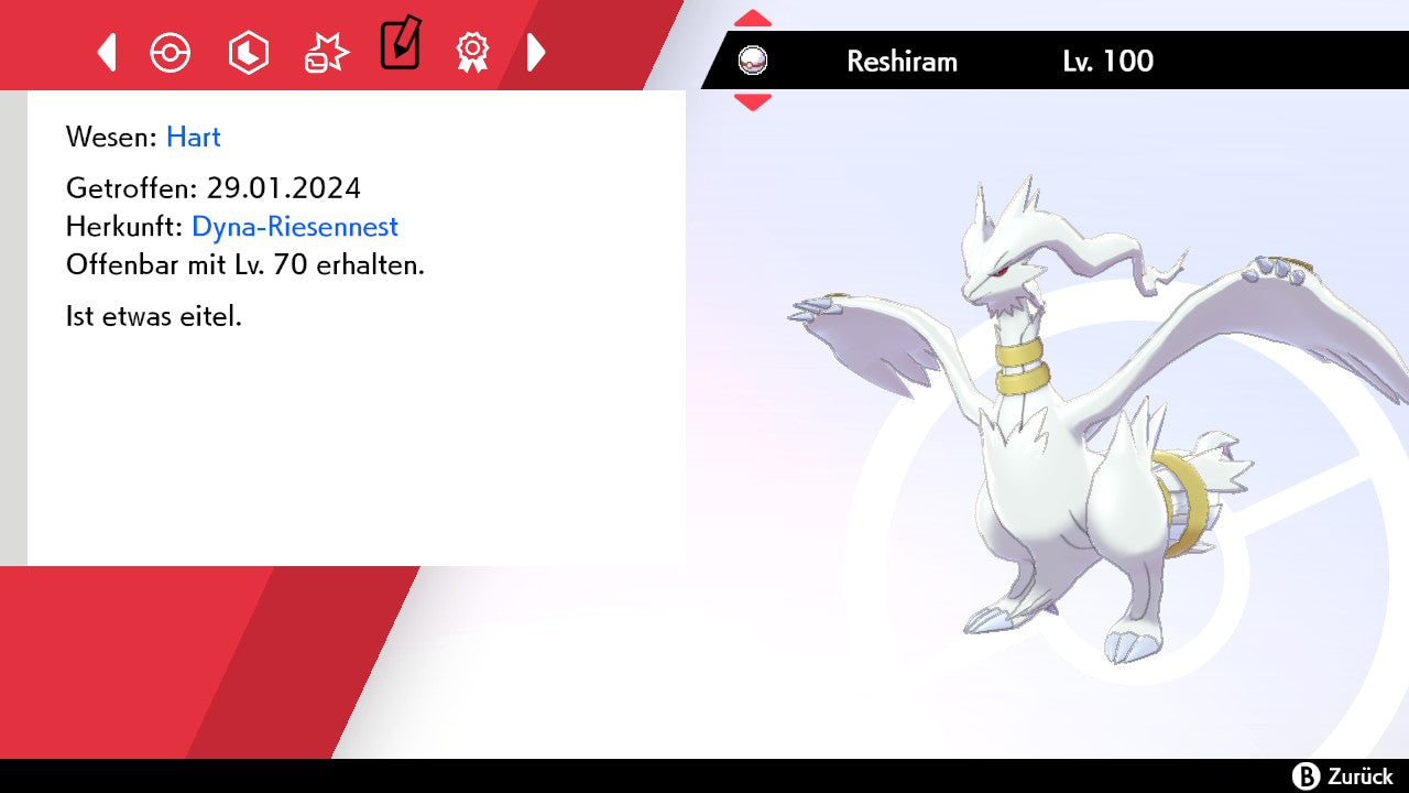 #643 Reshiram SnS
