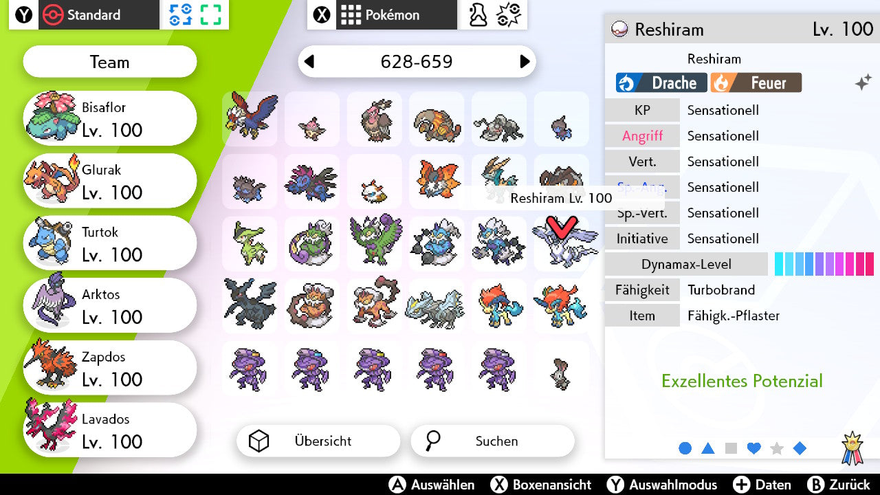 #643 Reshiram SnS
