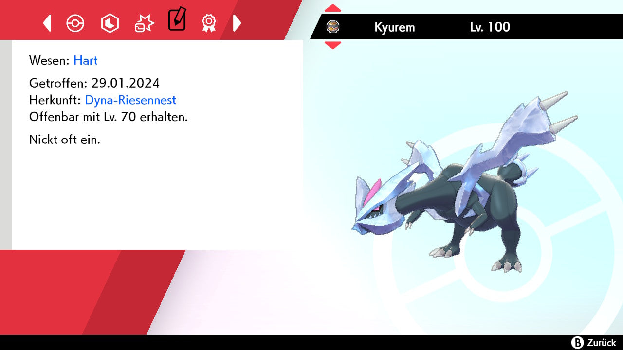 #646 Kyurem SnS