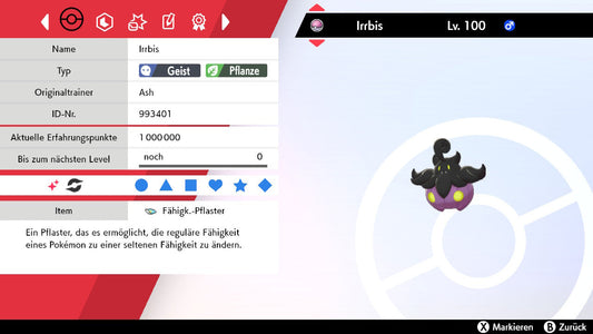 #710 Irrbis taille S SnS