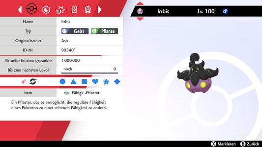 #710 Irrbis taille L SnS