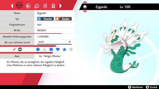 #718 Zygarde 50 Cellules Zygarde SnS