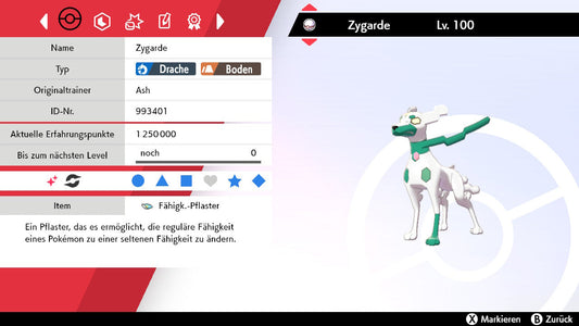 #718 Zygarde 10 Cellules Zygarde SnS