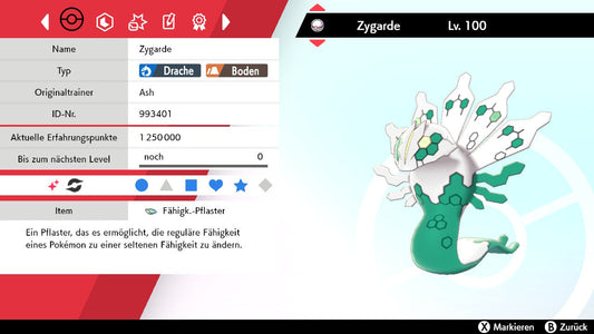 #718 Zygarde 100 Cellules Zygarde SnS