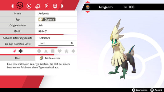#773 Amigento Type : Rock SnS