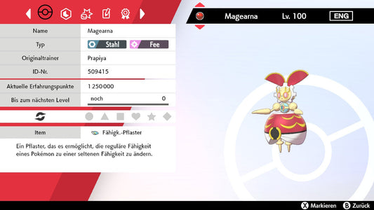#801 Magearna couleur originale SnS