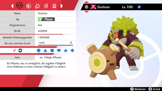 #812 Gortrom Gigantamax SnS