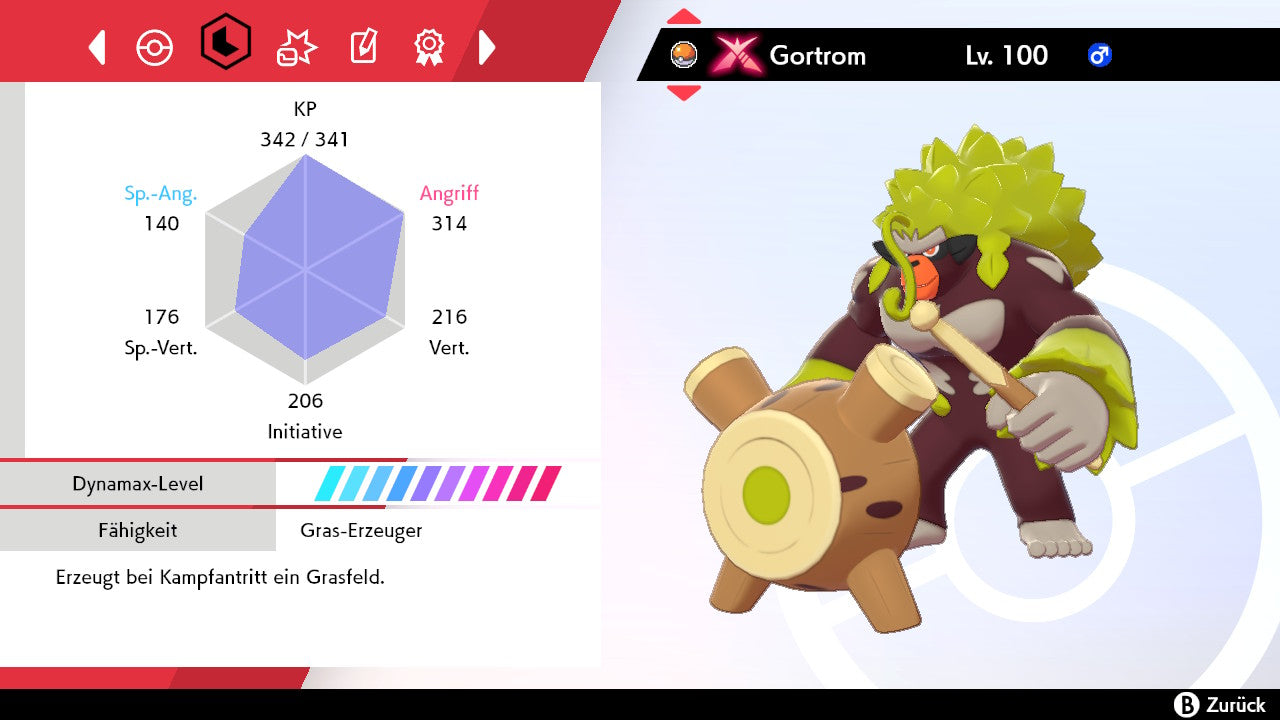 #812 Gortrom Gigantamax SnS