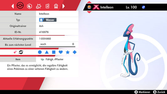 #818 Intelleon Gigantamax SnS