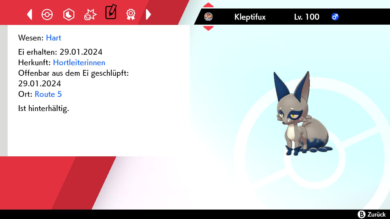 #827 Kleptifux SnS