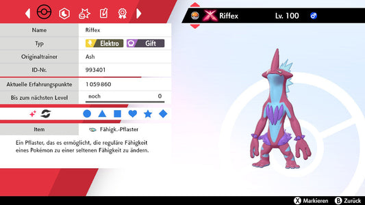 #849 Riffex Gigantamax SnS de forme basse